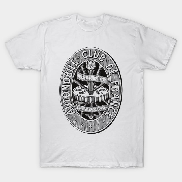 1906 Automobile Club de France T-Shirt by AlexBook